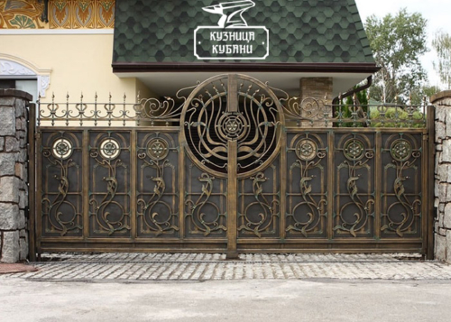 кованые ворота Краснодар