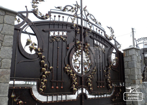 кованые ворота Славянск-на-Кубани