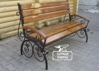 Кованые скамейки в Краснодаре