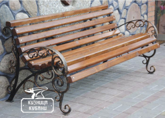 Кованые скамейки в Краснодаре